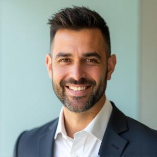 Professional portrait of Marcus Raj